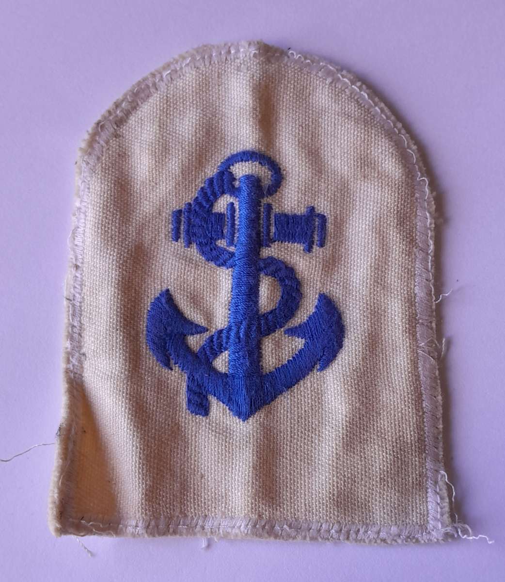 SA Navy Leading Seaman Patch Badge.