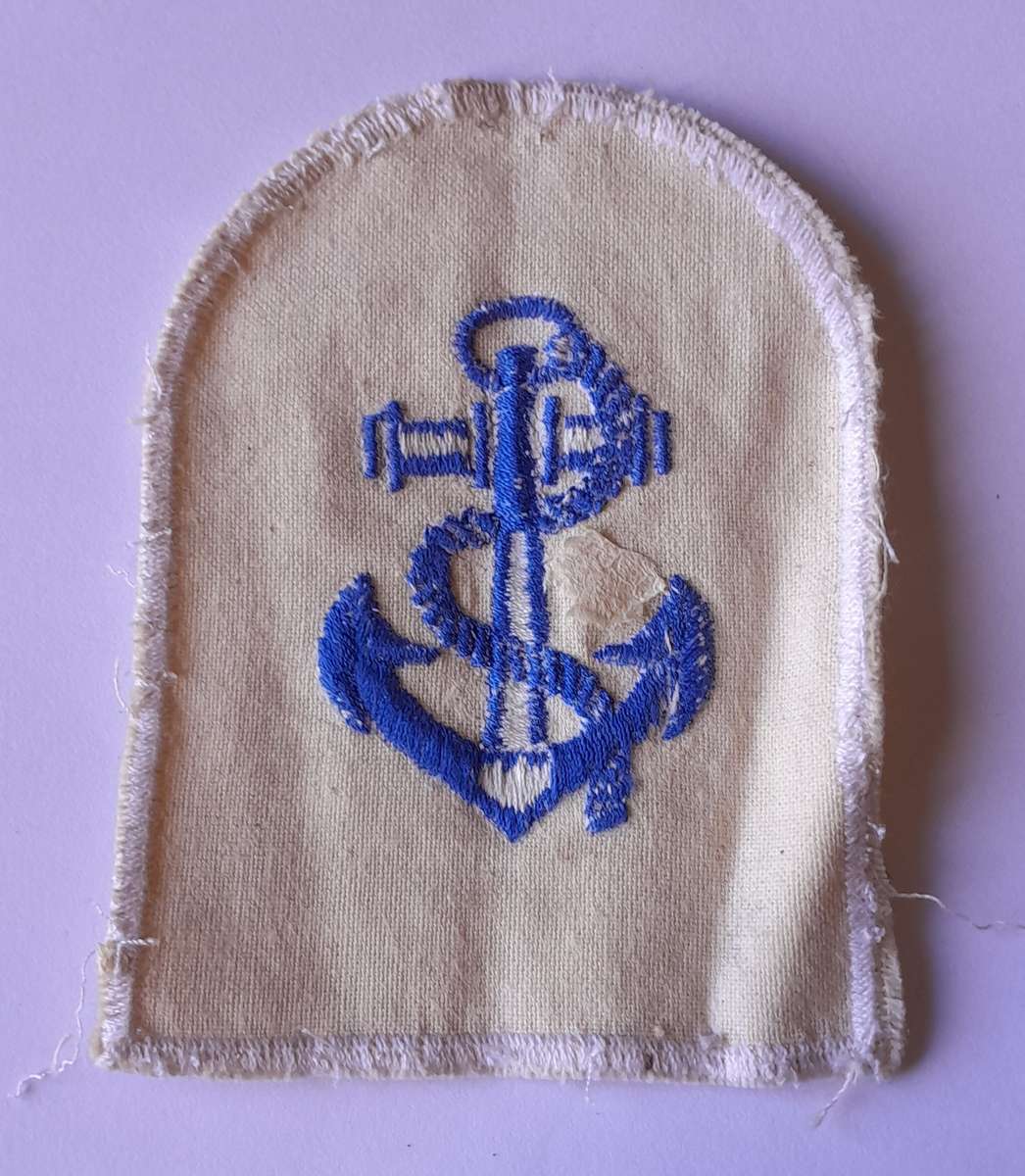 SA Navy Leading Seaman Patch Badge.