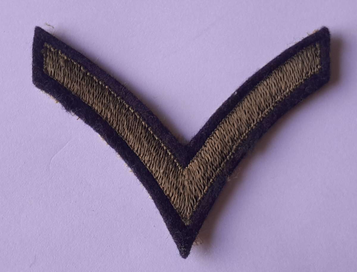 WW2 US Army Lance Corporal Rank Stripe.