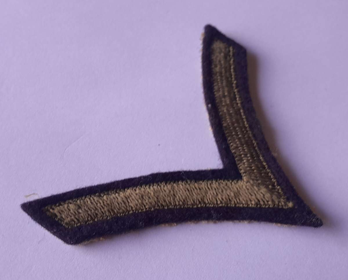WW2 US Army Lance Corporal Rank Stripe.