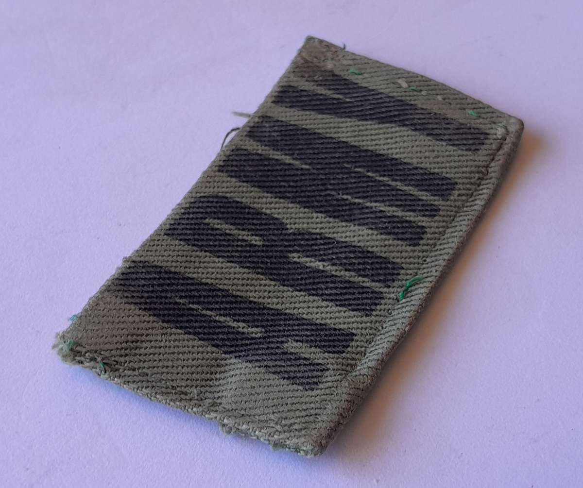 Early Original Rhodesian Army Chest Title.