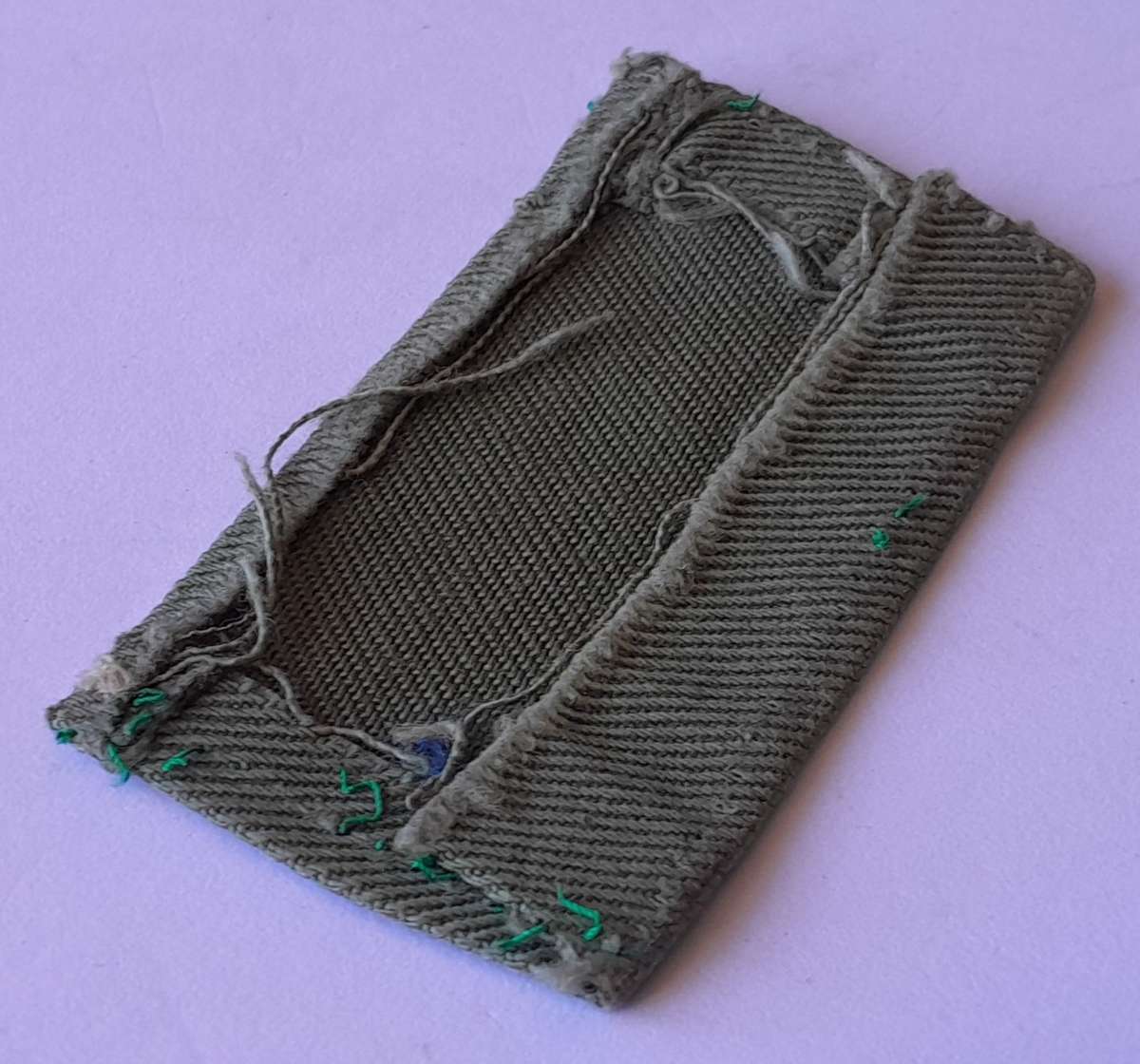 Early Original Rhodesian Army Chest Title.