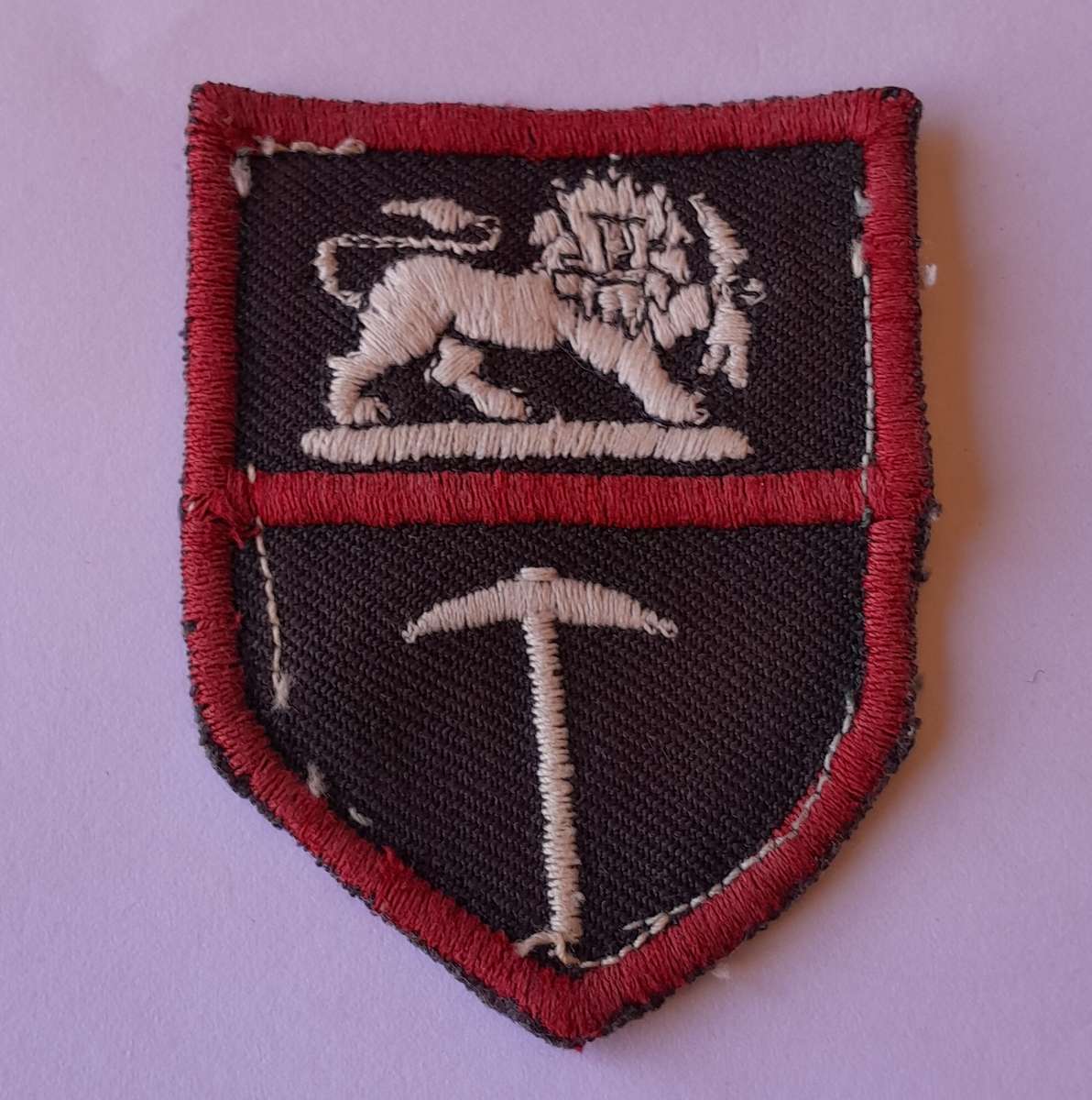 Pair Original Rhodesian Army 1970's Shoulder Flash Badges.