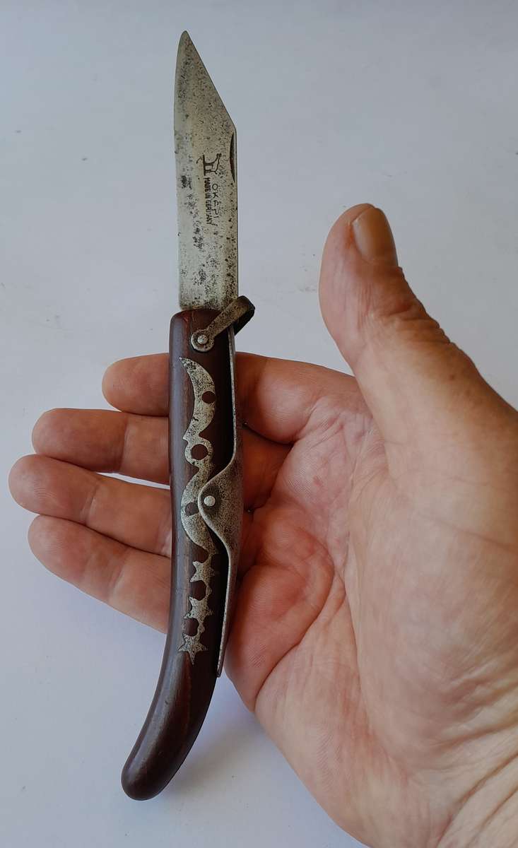 Vintage Original German Okapi Folding Knife.