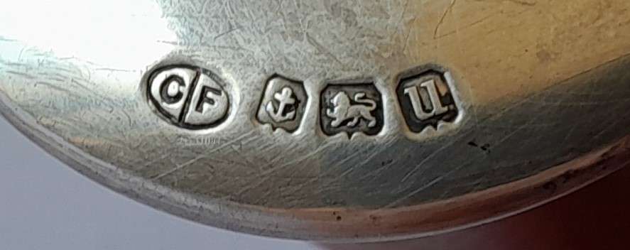 Antique Calabash Pipe With Solid Silver Rim. Birmingham, 1919. Unsmoked.