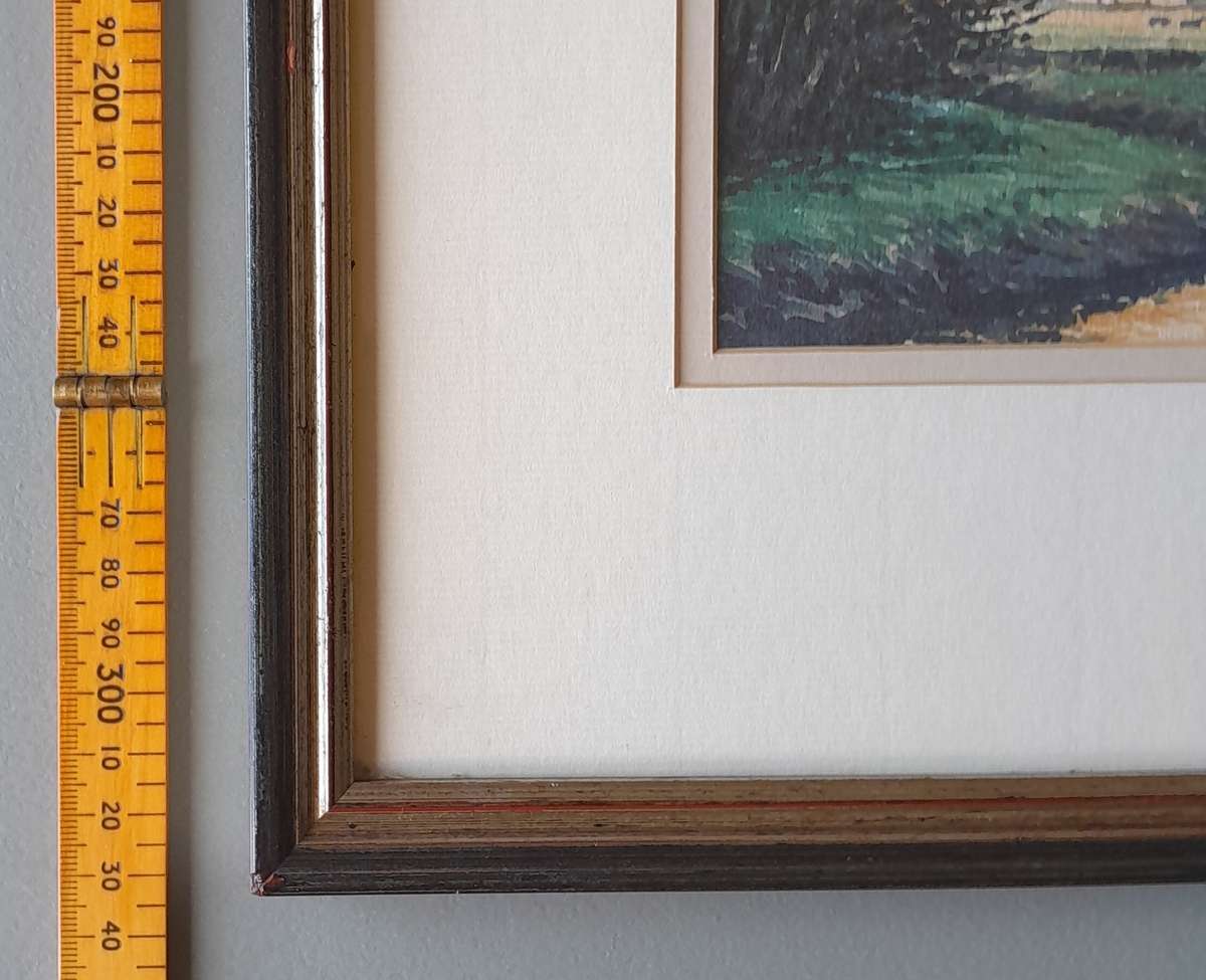 UK Artist John Rowbottom Watercolour. Signed And Framed (38 x 33cm).