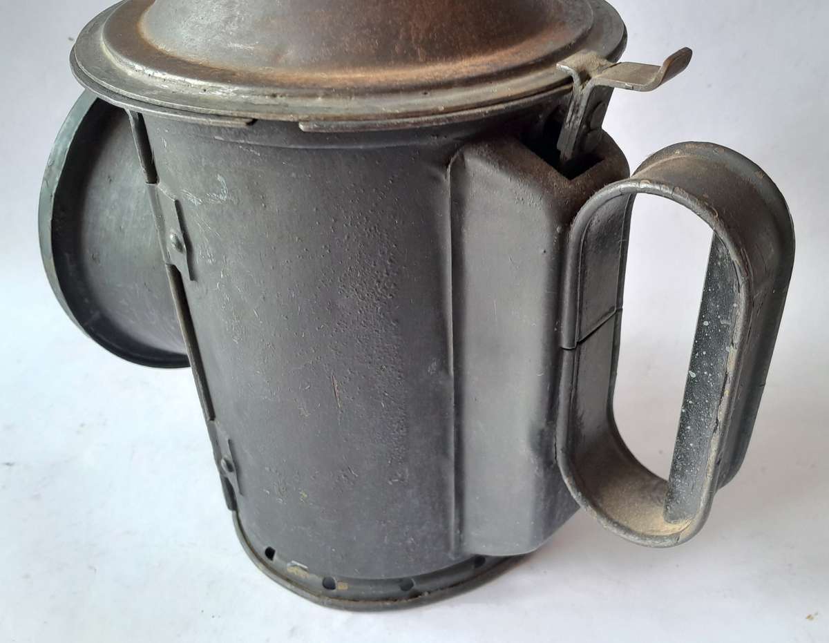 Original Complete SA Railways Tri-Colour Signal Lamp. 34cm.