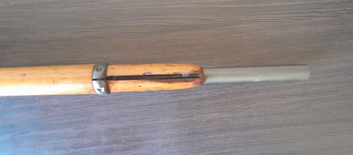 Boer War 1887 BSA Martini-Henry Carbine with Cartridge and Display Stand