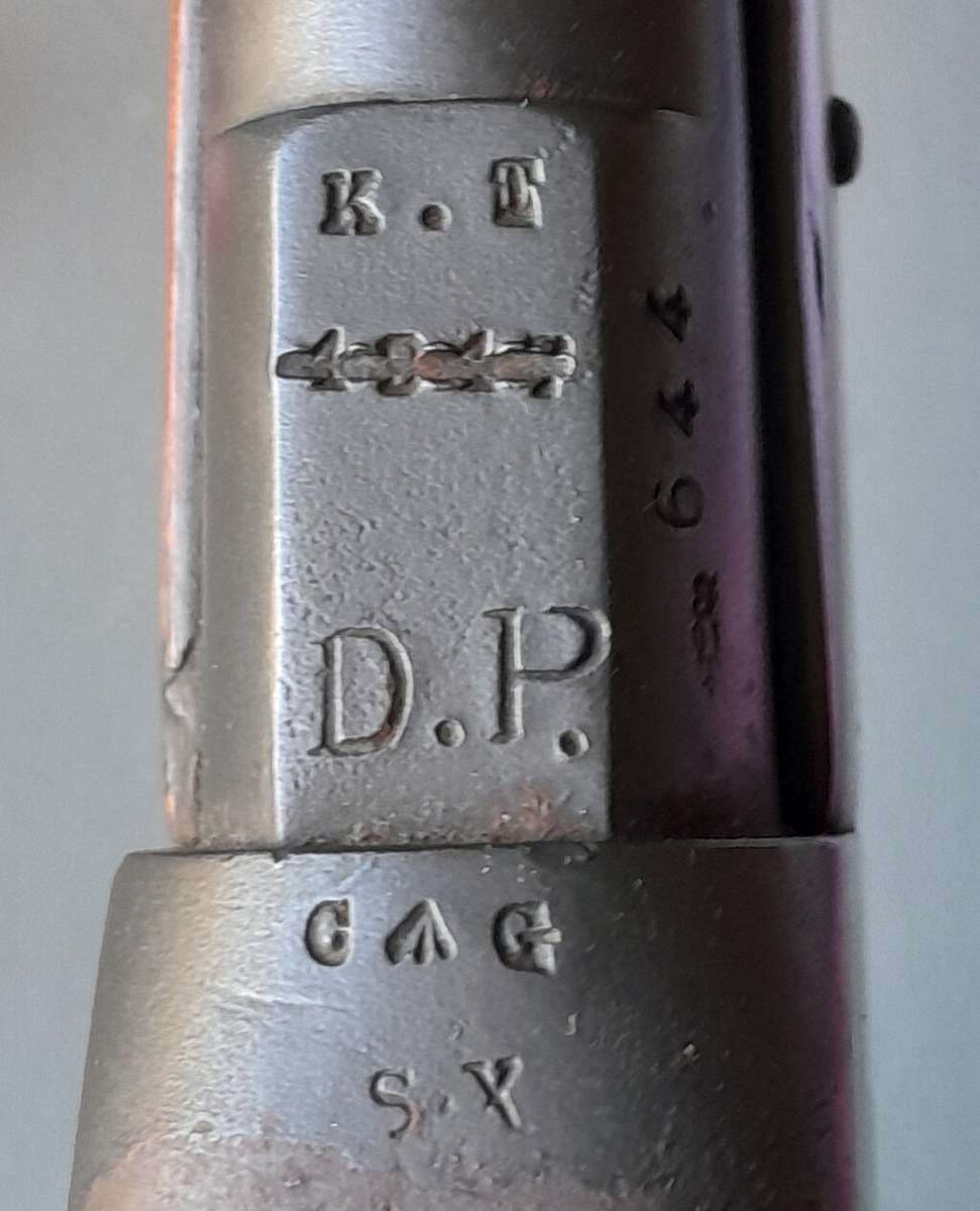 Boer War 1887 BSA Martini-Henry Carbine with Cartridge and Display Stand