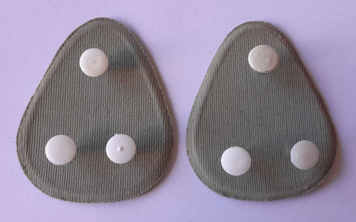 SANDF Pair Warrant Officer Badges.  Class 1.