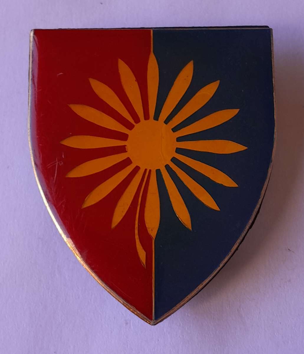 SADF Northern Transvaal Command Shoulder Flash.  All Pins Intact.