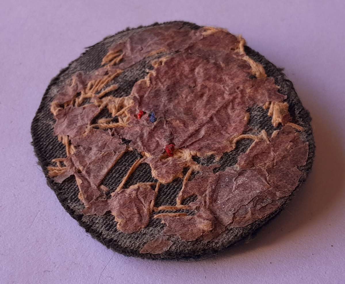 WW2 British Warrant Officer Bullion Rank Badge.