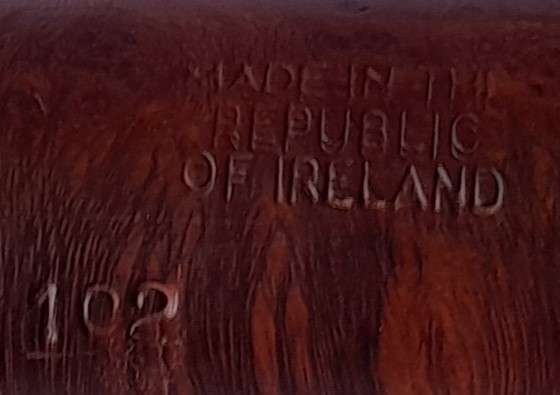 Vintage K&P Peterson 102 Irish Made Army Mount Estate Pipe.