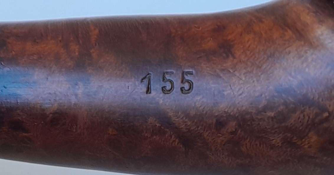 Vintage Frank Medico 155 Genuine Briar Estate Pipe.