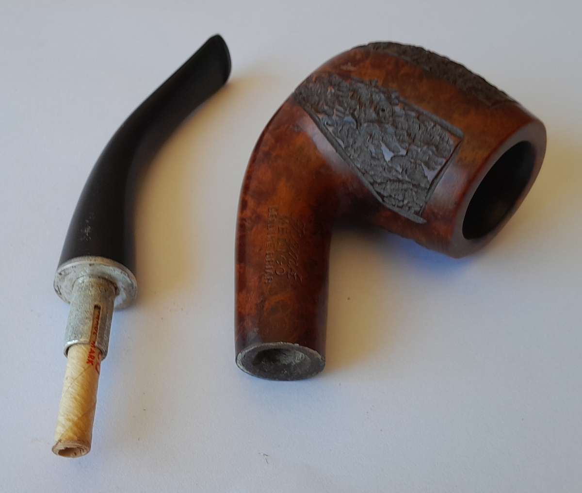 Vintage Frank Medico 155 Genuine Briar Estate Pipe.