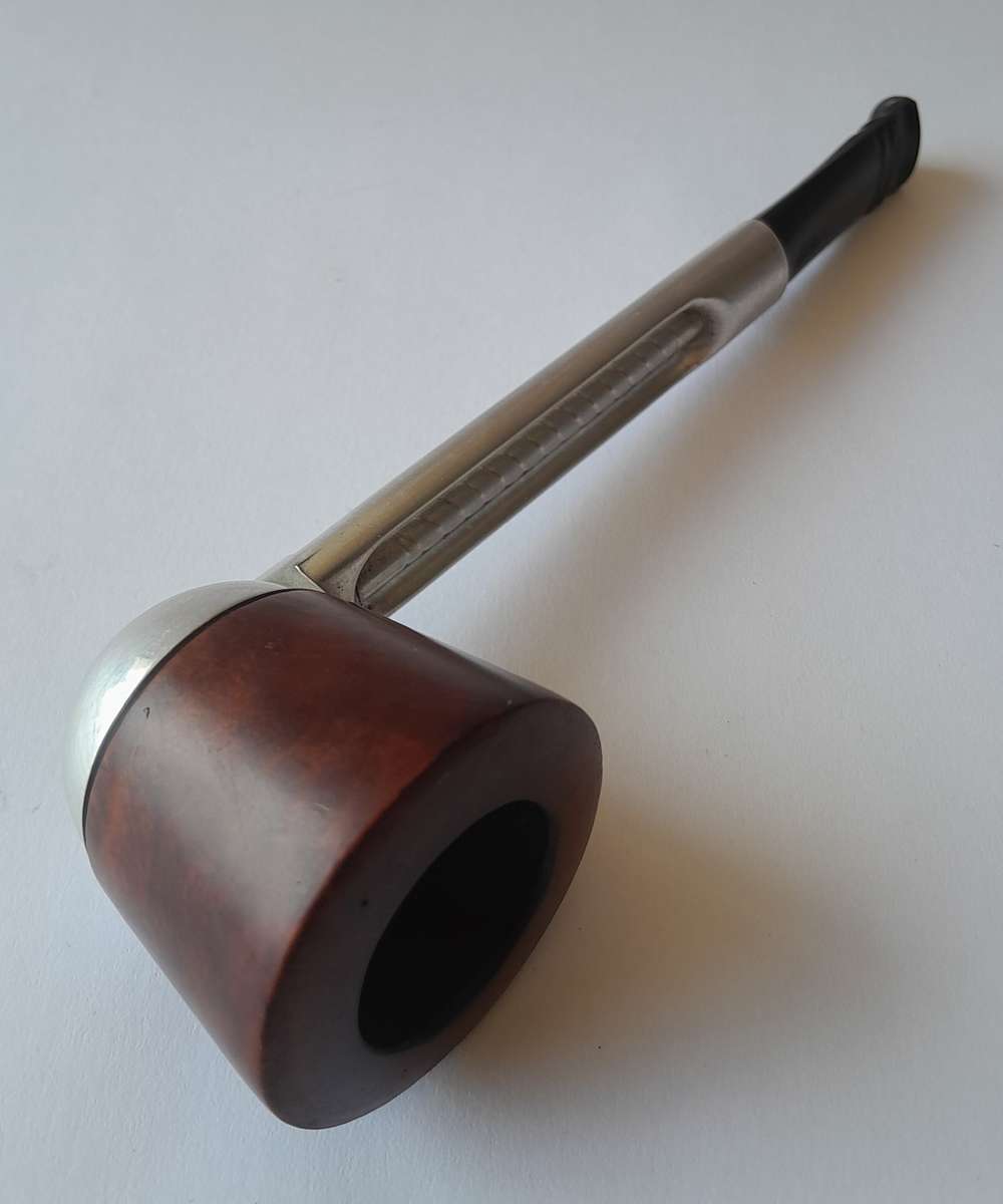 Vintage Falcon Aluminium & Briar Standard System Pipe.  Interchangeable Bowl.