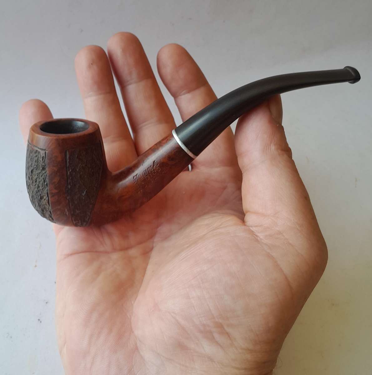 Vintage Frank Medico 155 Genuine Briar Estate Pipe.