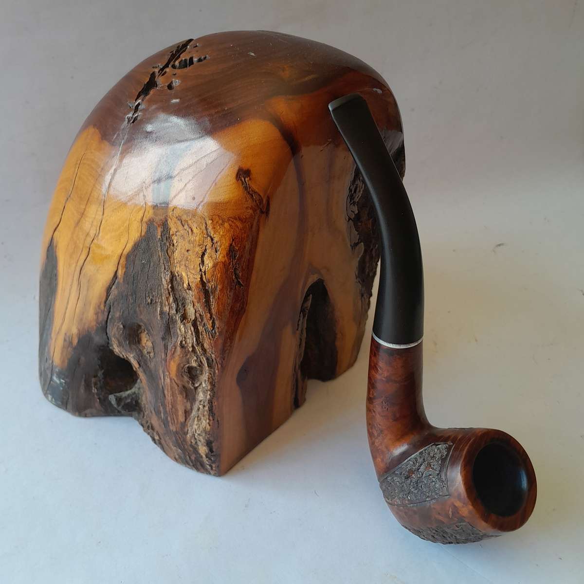 Vintage Frank Medico 155 Genuine Briar Estate Pipe.