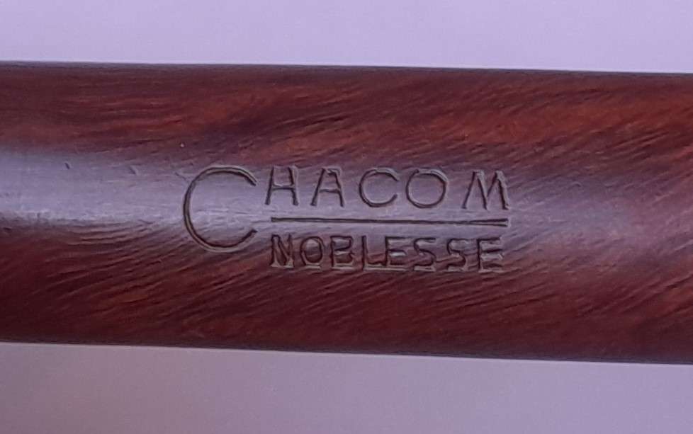 Vintage Chacom Noblesse French Estate Pipe.  (Damaged Mouthpiece).