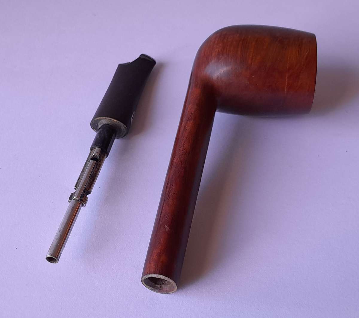 Vintage Chacom Noblesse French Estate Pipe.  (Damaged Mouthpiece).