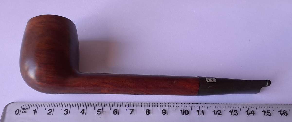 Vintage Chacom Noblesse French Estate Pipe.  (Damaged Mouthpiece).