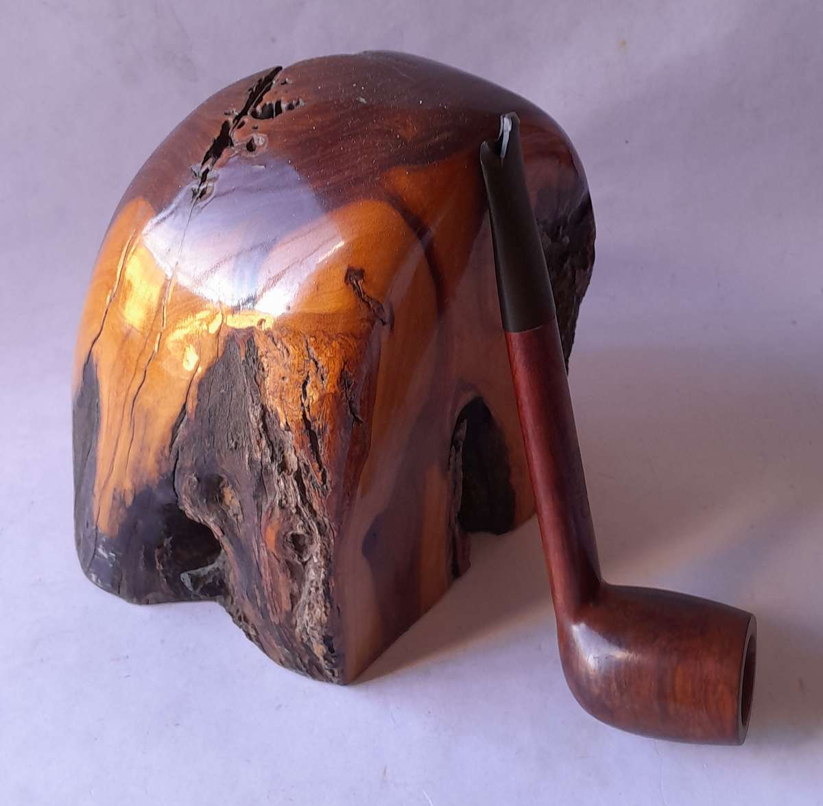 Vintage Chacom Noblesse French Estate Pipe.  (Damaged Mouthpiece).