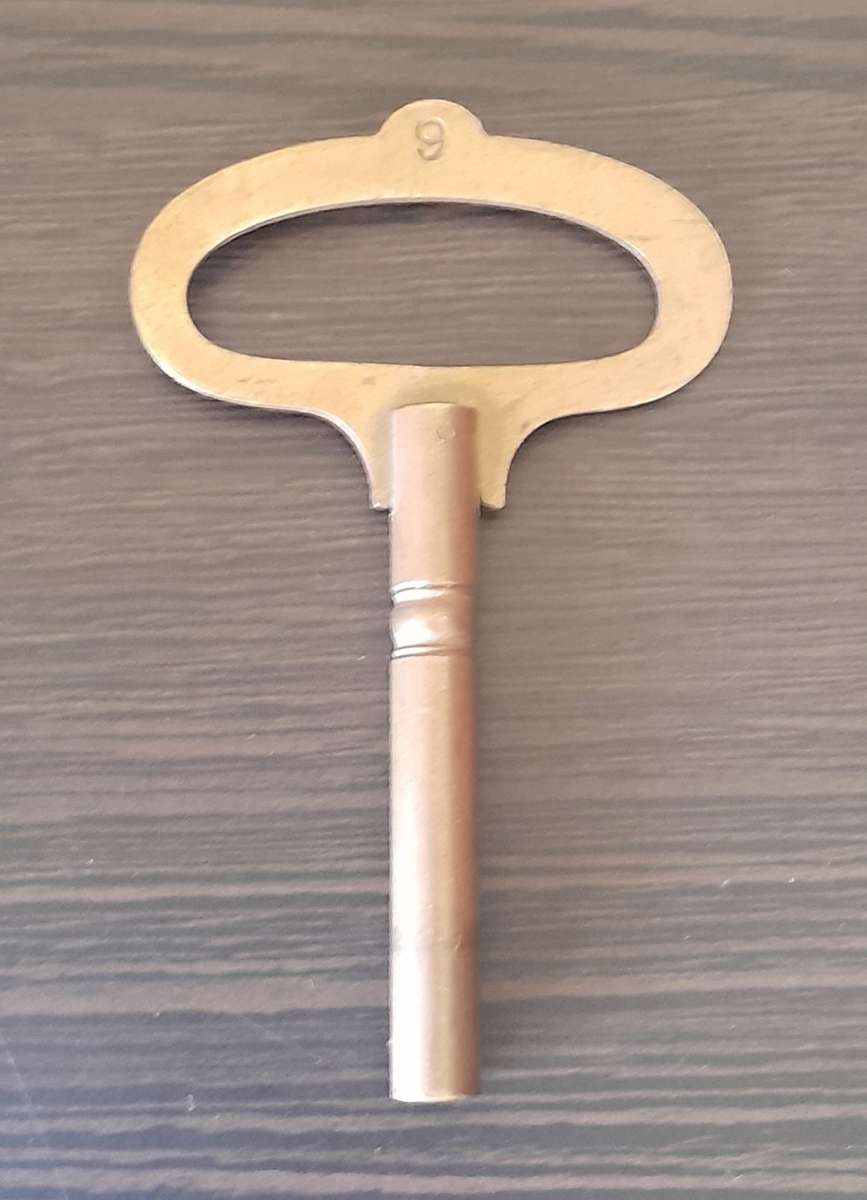 "Reserved". Antique AD Mougin Black Slate & Bronze Mantel Clock.  50 x 45cm.  Running.