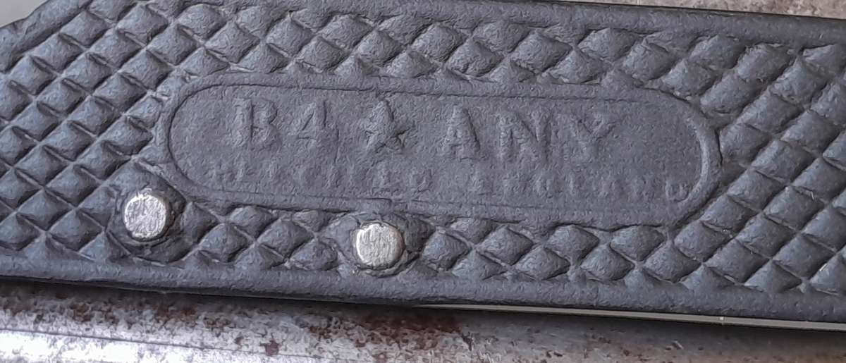 "Reserved" WW1 / WW2 Era Seaman's Marlin Spike Jack Knife By John Watts, Sheffield.