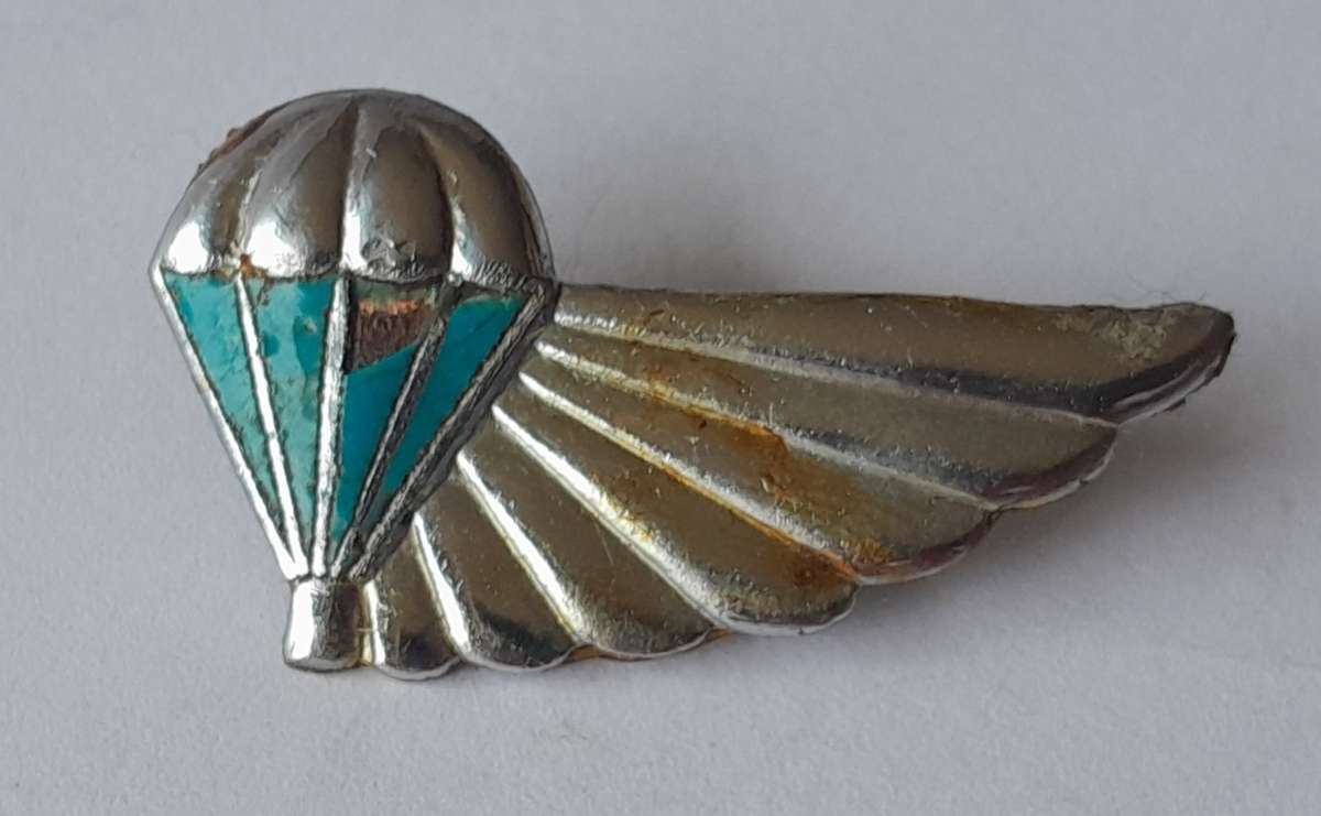 SADF 101 Air Supply Crew Wing.  Pins Intact.