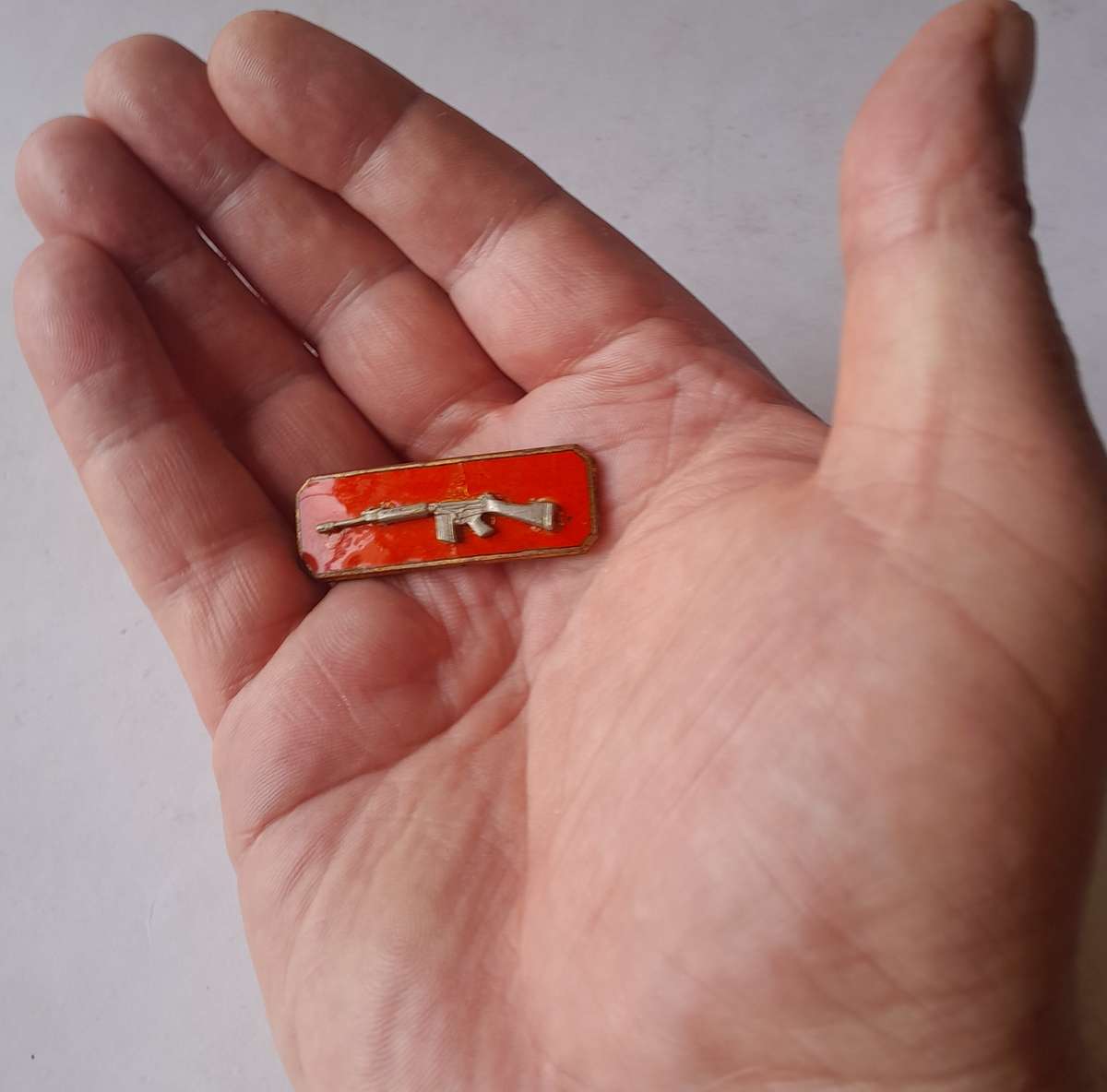 SADF Sharpshooter Skiet Balkie.  Pins Intact.