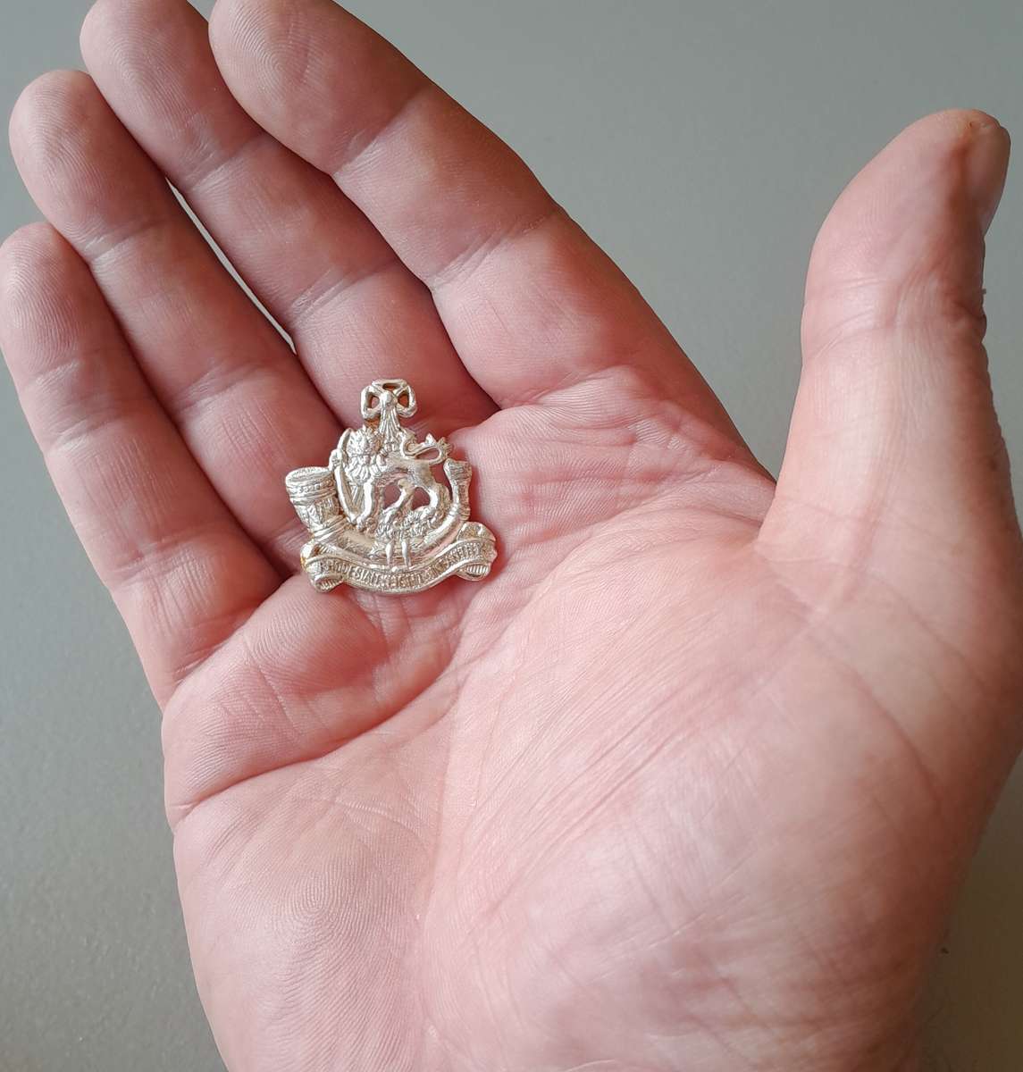 Rhodesian Light Infantry Badge.  No Lugs.