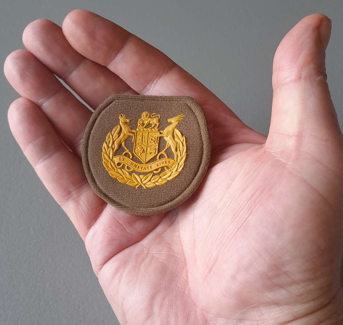 SADF Warrant Officer Class 1 Rank Badge.