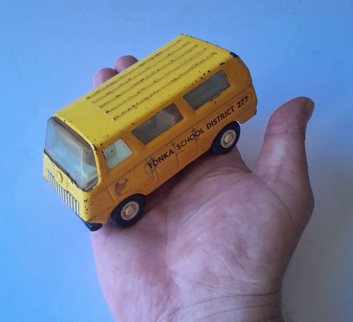 1970's Tonka U.S.A School District 277 Bus. 12.5cm.