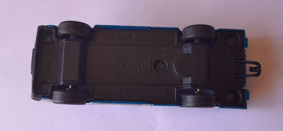 1970's Corgi Mazda B1600 Pickup Truck.  12.5cm.