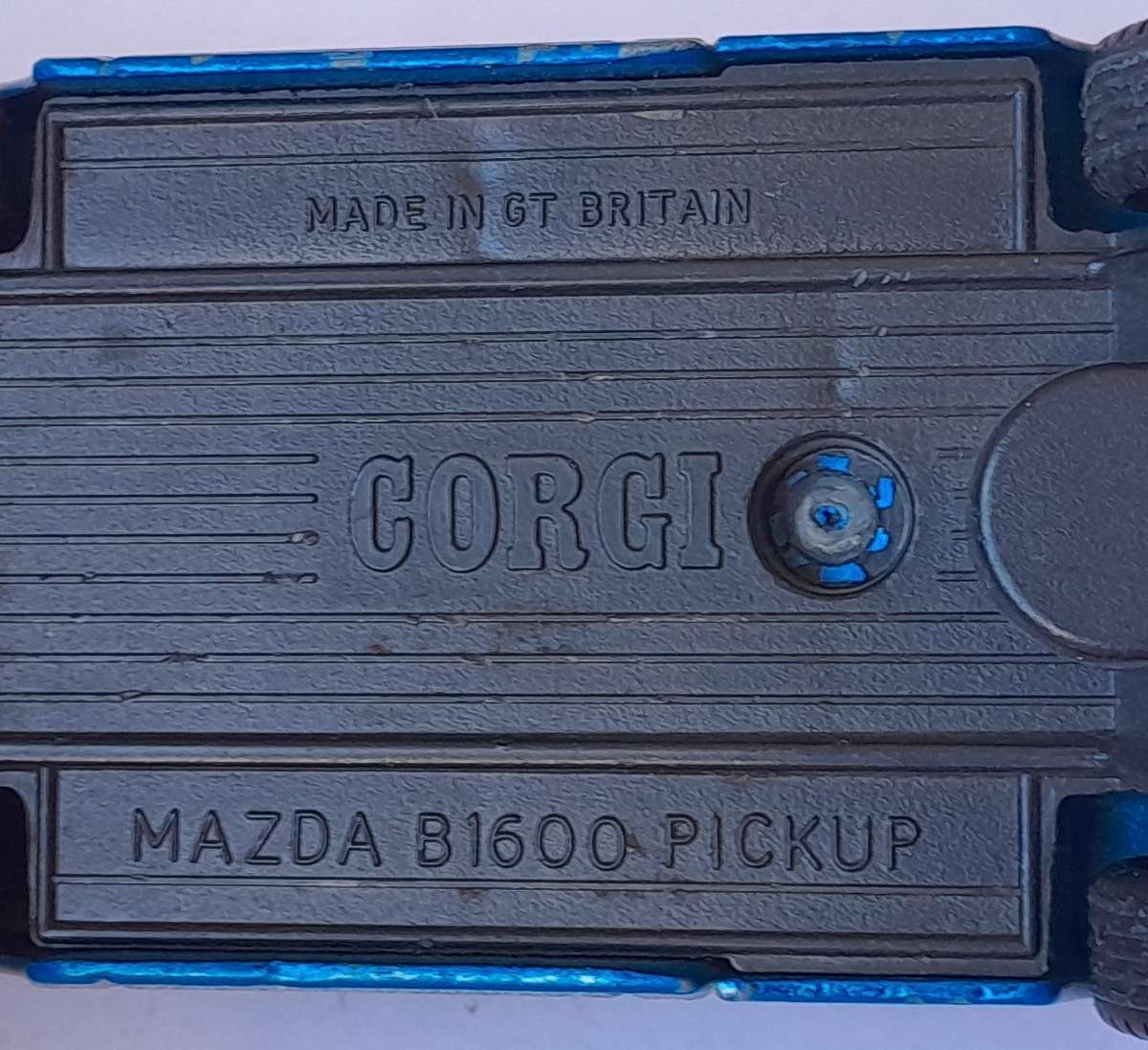 1970's Corgi Mazda B1600 Pickup Truck.  12.5cm.