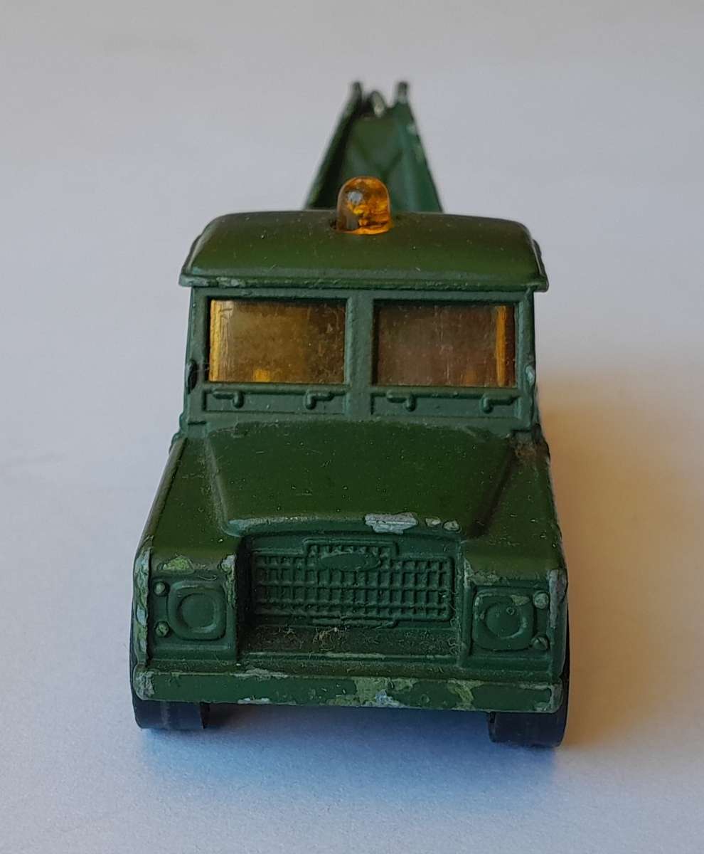 1970's Corgi Juniors Land Rover Army Recovery Vehicle.