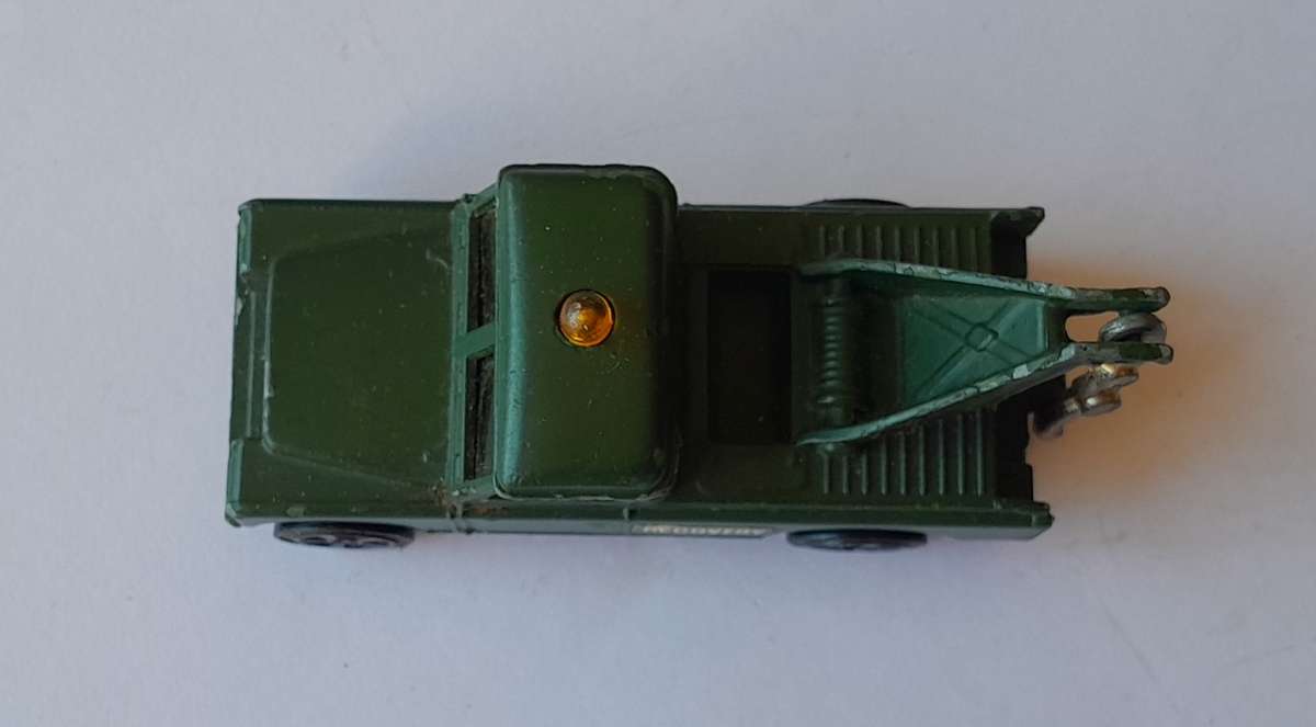 1970's Corgi Juniors Land Rover Army Recovery Vehicle.