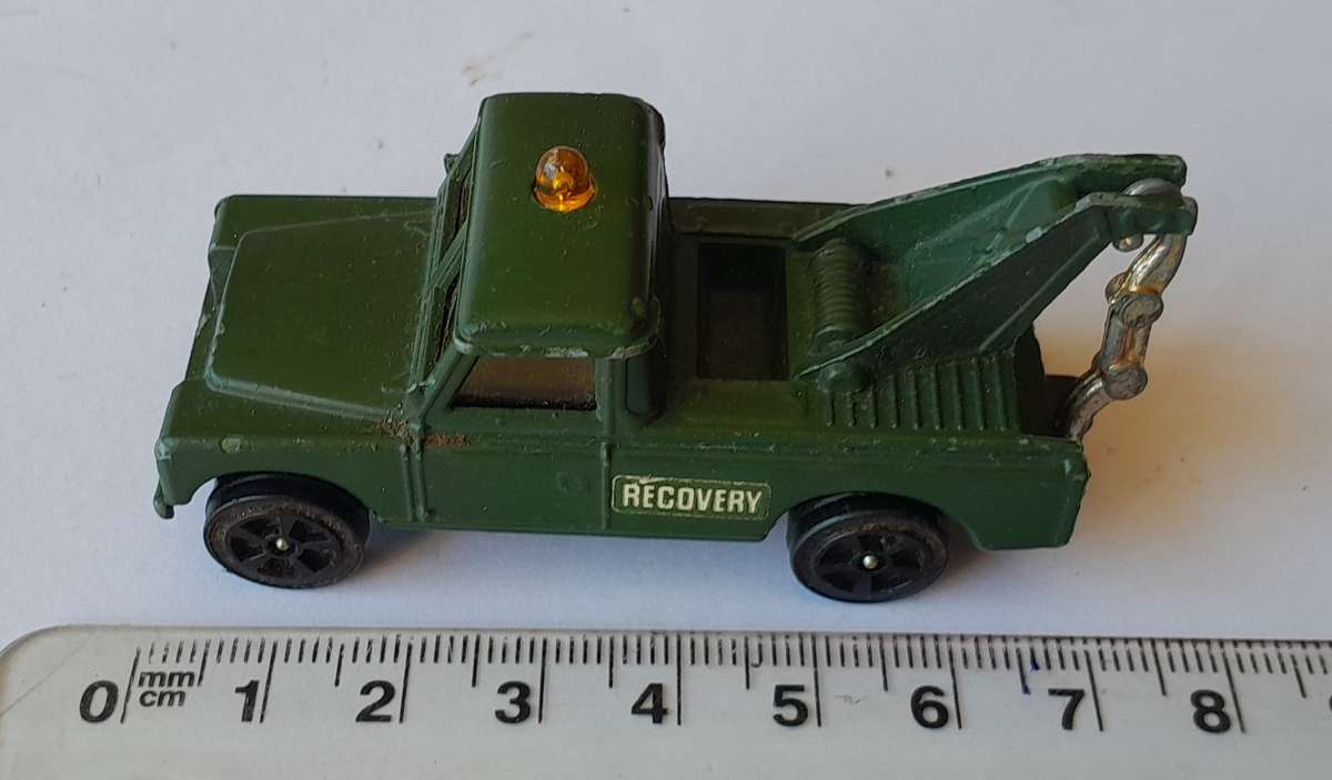 1970's Corgi Juniors Land Rover Army Recovery Vehicle.