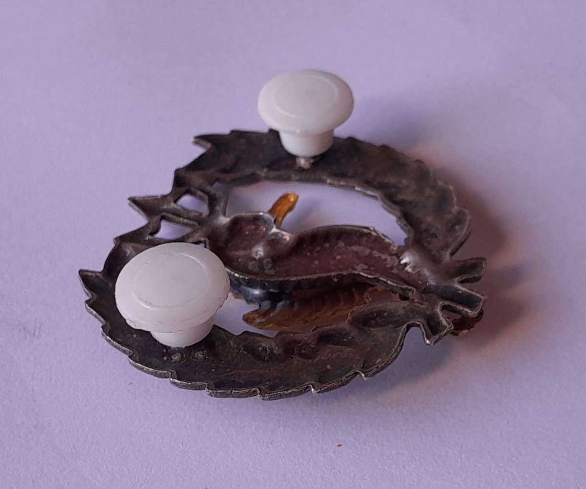 SA Navy Independent Ships & Air/Sea Rescue Flotilla Breast Badge.  Pins Intact.