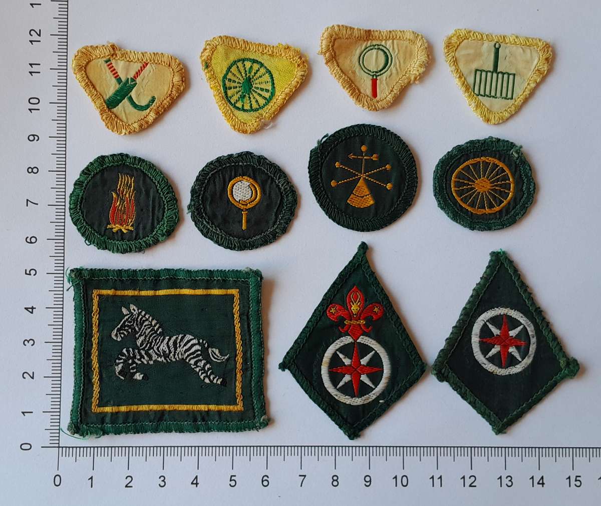 Collection Of 1970's Boy Scouts Badges. 1 Bid For All.