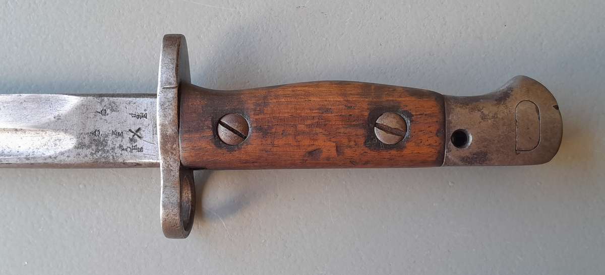 Rare WW1 Vickers Pattern 1907 Sword Bayonet.  Only 10 000 Produced.