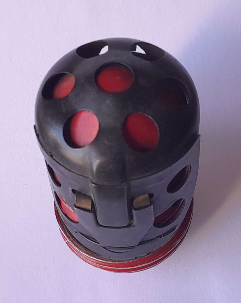 WW2 Italian Breda M35 "Red Devil" Hand Grenade (Inert).  No International Shipping.