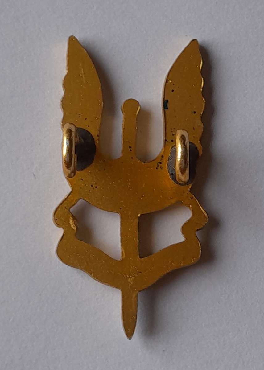 Rhodesian SAS Special Air Service Beret Badge.  Lugs Intact.