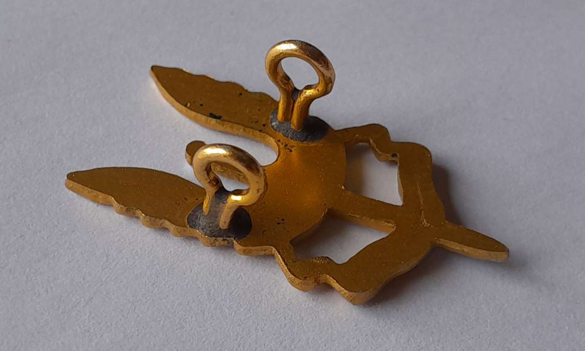 Rhodesian SAS Special Air Service Beret Badge.  Lugs Intact.