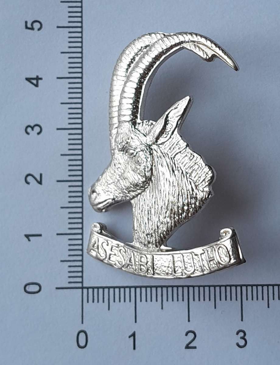 Rhodesian Armoured Car Regiment Cap Badge.  Lugs Intact.