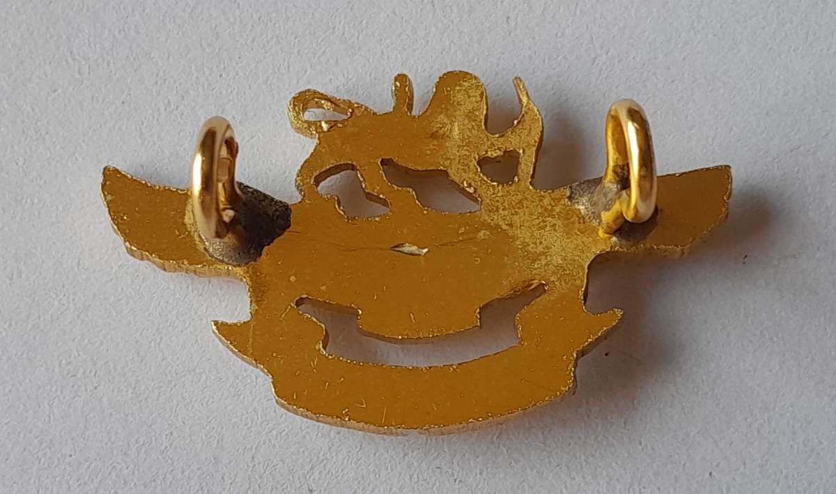 Rhodesian Air Force Badge.  Lugs Intact.