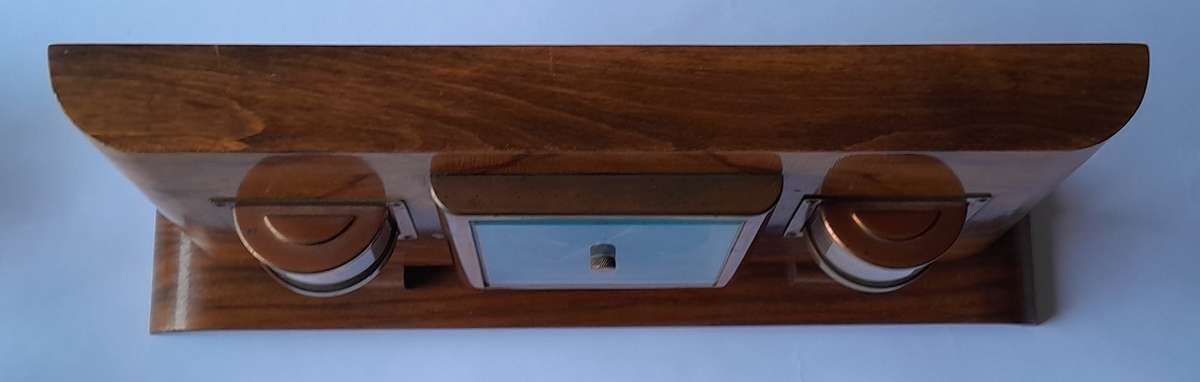 "Reserved". Rare Art Deco German "Lufft" Weather Station.  Superb Design. 33 x 15cm.
