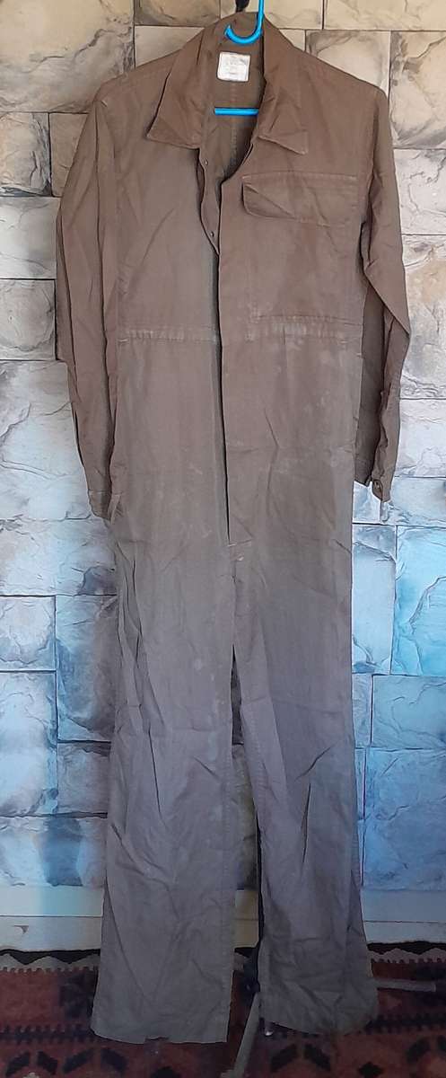 1980 SADF Border War Coveralls.  MARBURG MFRS.  Size:  Medium.