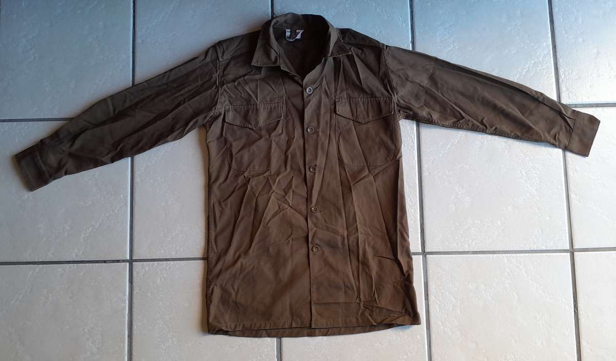 1976 SADF Border War Long Sleeve Shirt.  PHOENIX CLOTHING.  Size: Medium.