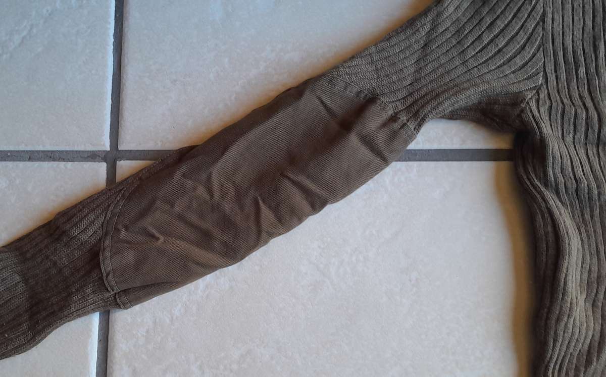 1985 SADF Border War Nutria Pullover With Elbow Pads.  WOLNIT.  Size:  Medium.